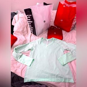 Lululemon swiftly tech long sleeve 2.0 race NWT! Size 12